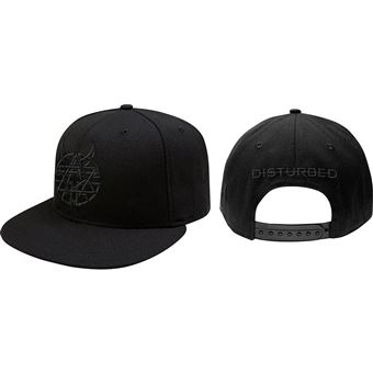 Snapback Cap Rock Off Disturbed | Icon e Logo - Preto - 1