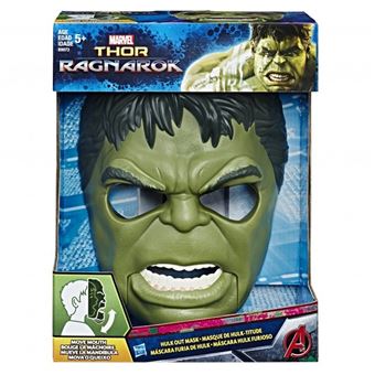 Mascara Hulk Hasbro Avengers Thor Ragnarok Expressiva