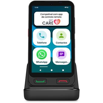 Smartphone Sénior SPC Zeus 2 | Modo Fácil | Ícones XL | 5" | Preto - 1