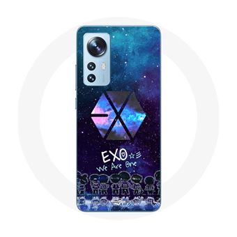 Capa Maniacase para Xiaomimi 12 / 12X Exo Groupe K-Pop Logotipo We Are One - 1