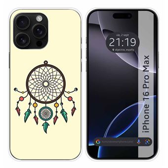 Capa de silicone TUMUNDOSMARTPHONE para Iphone 16 Pro Max (6.9) | Design Dreamcatcher - 1