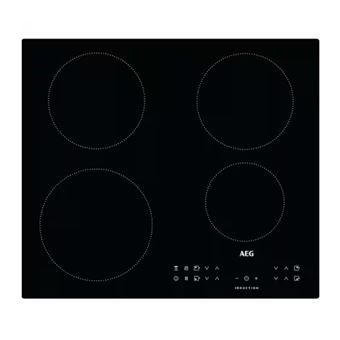 Placa de Indução AEG IKB64301CB | Elétrica | 59 cm | 4 Zonas | Preto - 1