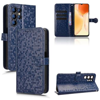 Capa FOXDOCK para Oukitel C61/C61 Pro | Fecho Magnético | TPU Macio | Compartimentos para Cartões | Azul - 1