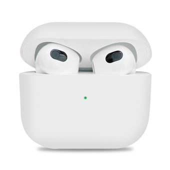 Capa Silicone Branco Separável para AirPods 3 - 1