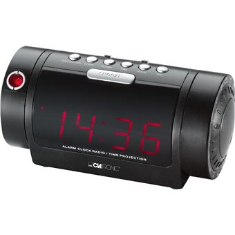 Clatronic MRC 832 P rádio Relógio Digital Preto - 1