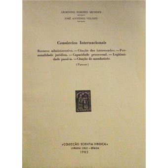 Consórcio internacional. - 1