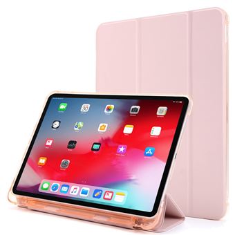 Capa Magunivers Pu com Porta Tripla e Porta Caneta Rosa para Apple Ipad Pro 11 Inch (2020)/(2018) - 1