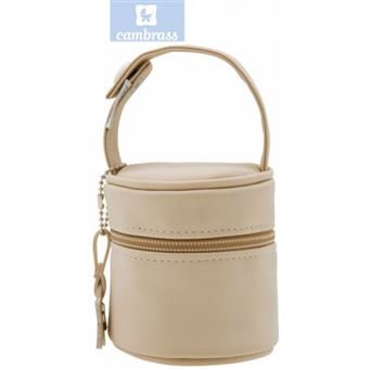 Porta-Chupetas Cambrass | Mate Camel | 8,5X8,5X11 Cm - 1