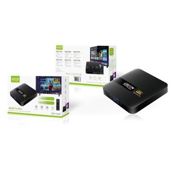 Box TV GREEN LYCA G-1330 | Android 10.0 | Até 4K | 16GB ROM | 2GB RAM | Visor Frontal LED - Preto - 1