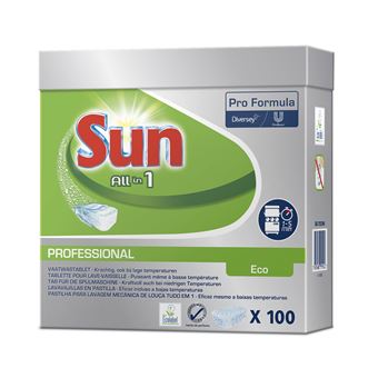 Detergente + Ajuda de Secagem + Sal para Máquina de Lavar Louça Sun Pro Formula 7522969 - 1