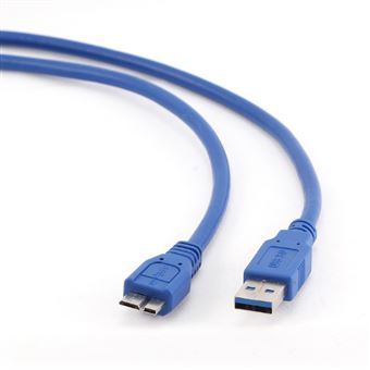 Cabo Usb Gembird USB3.0 AM to Micro BM cable, 10 ft | Azul - 1