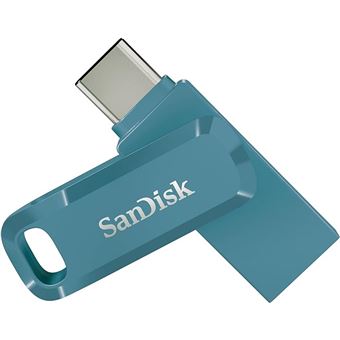 Unidade de Memória Usb SanDisk Ultra Dual Drive Go USB 128GB | Azul - 1