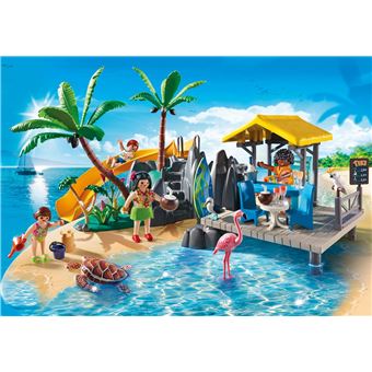 Conjunto de brinquedos Playmobil FamilyFun Island Juice Bar - 1