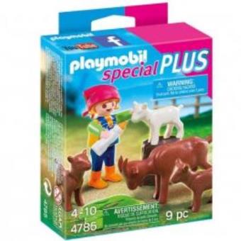 Playmobil Special Plus 4786 Menina com Cabras - 1
