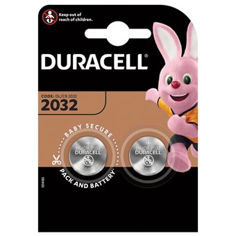 Pilha Duracell CR2032 Bateria descartável Lítio - 1