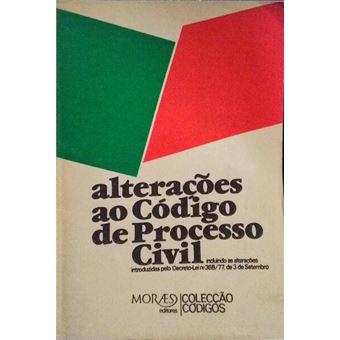 Alterações ao código de processo civil. - 1