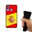 Capa Hapdey para Samsung Galaxy A40 2019 Design Ilustração 2, Bandeira de Espanha em Silicone Flexível e TPU Preto_3