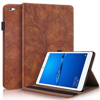 Capa GANGXUN para Huawei MediaPad M5 lite/C5 10.1 inch | Suporte para Caneta Stylus | Proteção em TPU | Castanho - 1