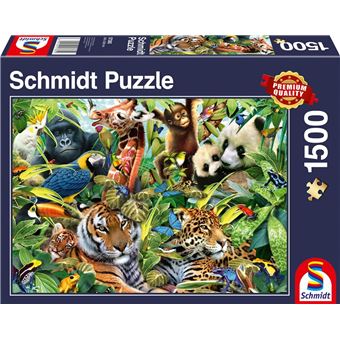 Puzzle Schmidt Spiele Animais 57385 | 1500 Peças - 1