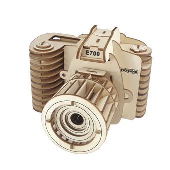 Quebra-cabeça 3D DAM | madeira | Câmera - 1