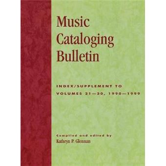Music Cataloging Bulletin - 1
