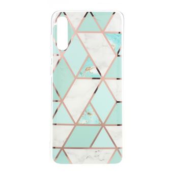 Capa Magunivers | TPU padrão geométrico em mármore IMD estilo D para Samsung Galaxy A50/A50s/A30s