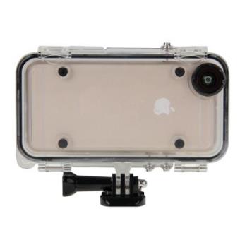 Capa Alsatek para iPhone 6 6s Extreme Sports Waterproof with 170 Degrees Wide Angle Lens Compatible with GoPro Accessories Preto - 1