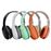 Auscultadores Bluetooth Magunivers sem Fios Dobrável Laranja_1