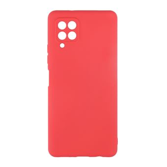Capa Skyhe para Samsung Galaxy A12 4G Silicone Líquido Vermelho - 1
