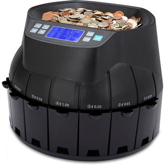 Maquina de contar moedas Global7 GL40 | Conta e classifica 336 moedas por minuto - 1