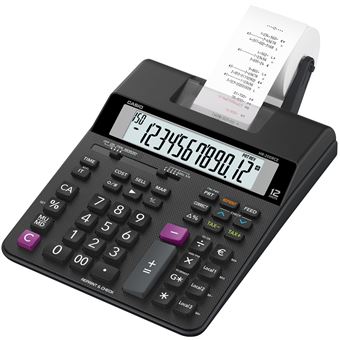 Calculadora Casio HR-200RCE | Preto - 1