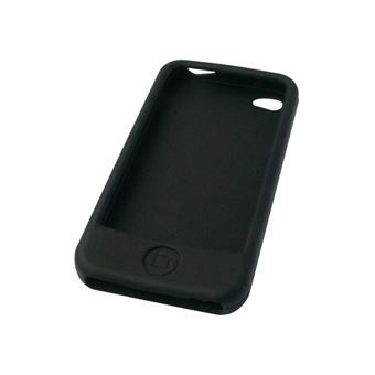 Protetor  de ecrã Sandberg Soft back case Black iPhone 4 - 1