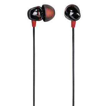 Auriculares Thomson Ceramic EAR 3224 Preto, Vermelho