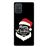 Capa Hapdey para Samsung Galaxy A71 | Silicone Flexível em TPU | Design Figura do Papai Noel - Feliz Natal - Transparente_0