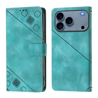 Capa ZURSANA para iPhone 17 Pro Max | Flip | Couro PU | À Prova de Choque | Suporte Dobrável | Fecho Magnético | Verde - 1