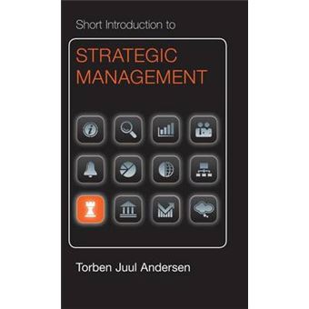 Short Introduction to Strategic Management - Hardback - 2013 - 1