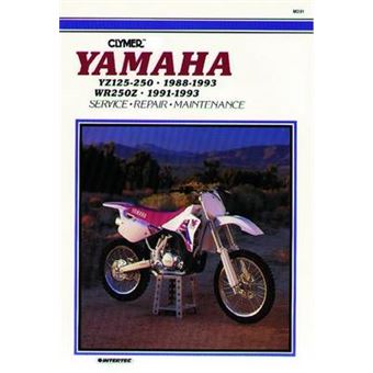 Clymer Yamaha Yz125-250 Wr250z, 1988-1993 Service, Repair, Maintenance - 1