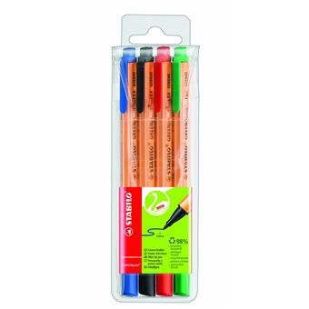 STABILO GREENpoint caneta fineliner Multi 4 peça(s)  Multi cor e Laranja - 1