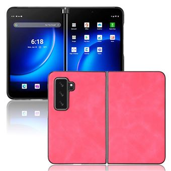 Capa e TPU + PU rosa Magunivers para Microsoft Surface Duo 2 - 1