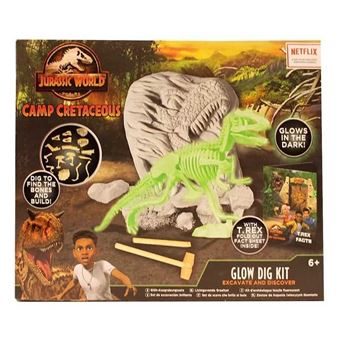 Conjunto de EscavaçãoValuvic  Fluorescente Jurassic World - 1