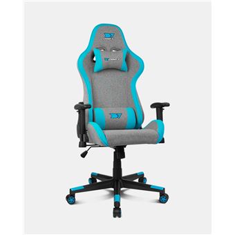 Cadeira Gaming DRIFT DR90 PRO | Azul, Cinzento - 1