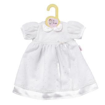 Vestido de boneca Zapf Dolly Moda Christening Dress 38-46 cm | Branco - 1