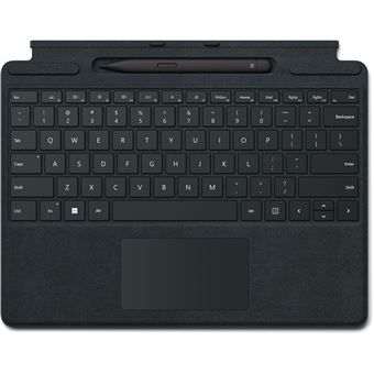 Teclado para Dispositivos Móveis Microsoft Signature with Slim Pen 2 | Preto - 1
