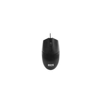 Rato com fios INSYS MT1-M389 | Preto - 1