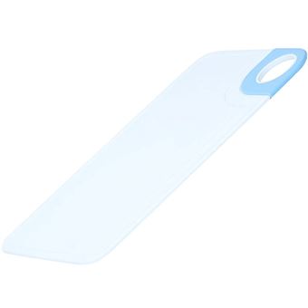 Tábua de Corte Alpina | Plástico | com Alça Prática | Antirriscos | Branco/Azul - 1