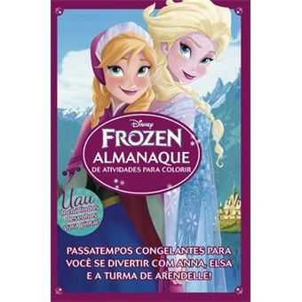 Frozen Almanaque De Atividades Para Colorir - 1