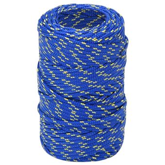Corda de barco vidaXL | 2 mm 250 m polipropileno azul - 1