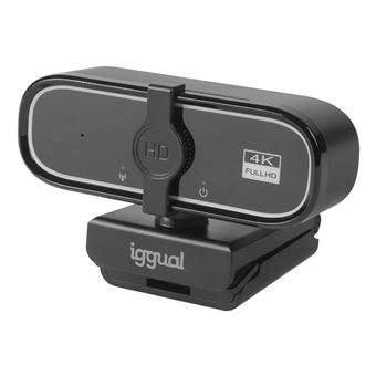 Webcam iggual USB 4K UHD WC3840 Business Pro View | Preto - 1