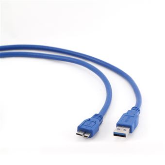 Cabo Usb Gembird USB3.0 AM to Micro BM cable, 6ft | Azul - 1