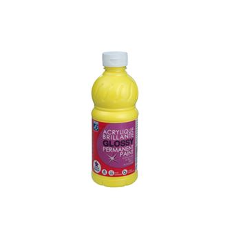 Tinta Acrílica LEFRANC&BOURGEOIS ED Color | Brilhante | 0,5 L - Amarelo Limão - 1